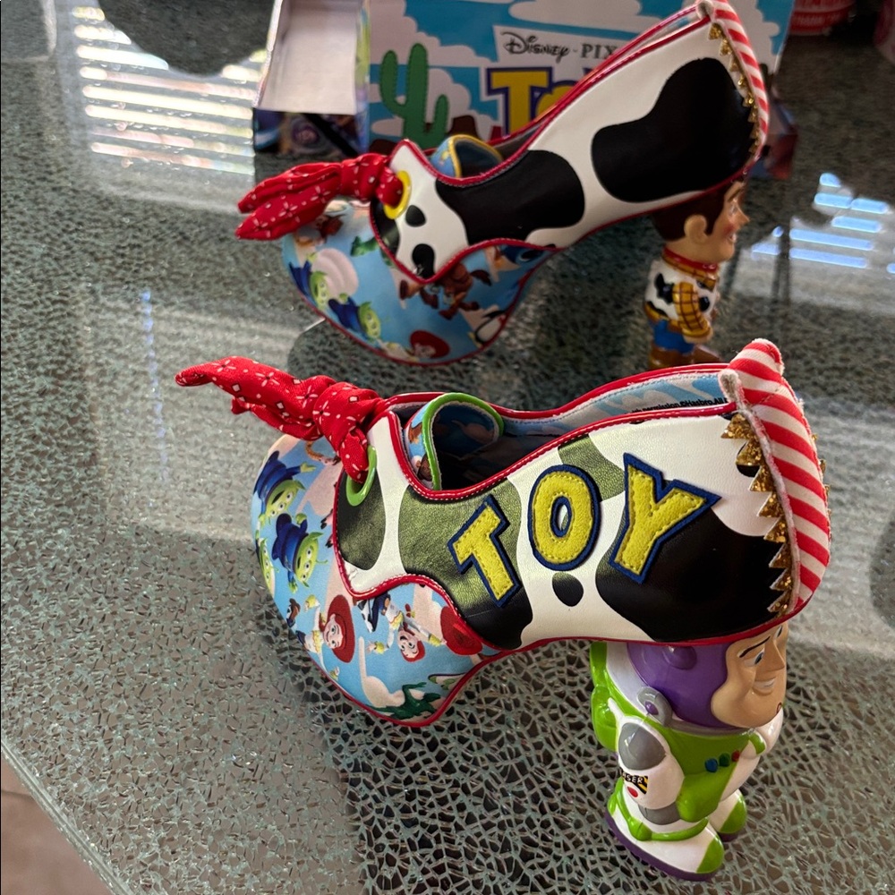 Irregular Choice Toy Story “You’ve Got a Friend in Me” Heels - NIB - Picture 3 of 15